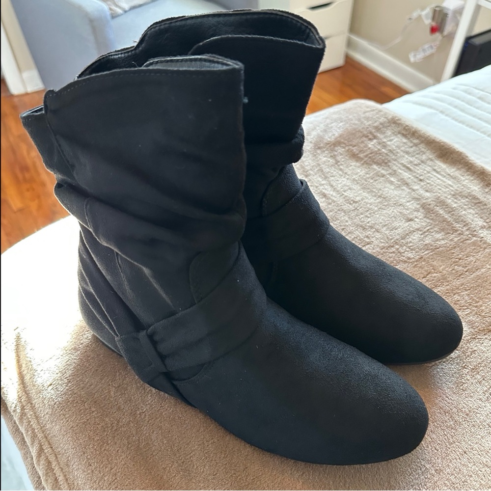 Women's Black Ankle Boots size 9